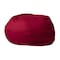 Flash Furniture Bean Bag Chair, 42 in W 42" L 19" H DG-BEAN-LARGE-SOLID-RED-GG - alternate 1